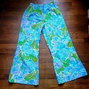 VTG Handmade 60s 70s Inspired Floral Bell Bottoms